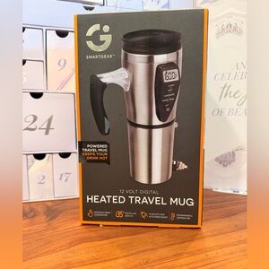 Smart Gear Silver Heated Travel Mug